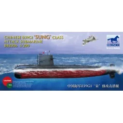 Chinese 039G Sung Class Attack Submarine, 1/200 - Bronco Models BB2006