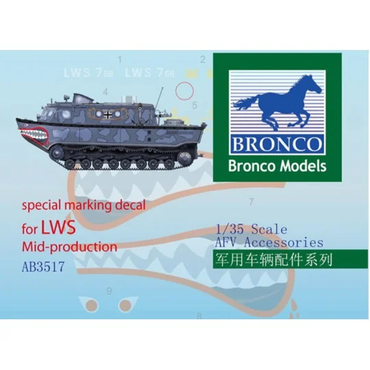 Special Marking Decal for LWS Mid-Produk, 1/35 - Bronco Models AB3517
