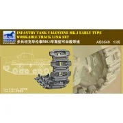 Valentine Mk.I Early Workable Track Set - Bronco Models AB3549