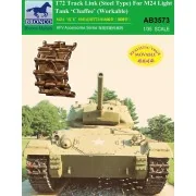 T-72 Track Link(Steel Type)for M24 Light Tank Chaffee (Workable, 1/... T-72 Track Link(Steel Type)for M24 Light Tank Chaffee (Workable, 1/...
