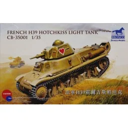 French H39 Hotchkiss light tank - Bronco Models CB35001