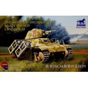 German 28cm Swurfgerat 40 Auf G.W.H39 - Bronco Models CB35002