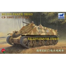 Befehlpanzer 38H(f), 1/35 - Bronco Models CB35003