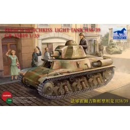 French H38/39 Light tank ( 2 versions), 1/35 - Bronco Models CB35019
