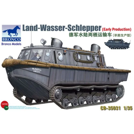 Land-Wasser-Schlepper (Early Prod.), 1/35 - Bronco Models CB35031 Land-Wasser-Schlepper (Early Prod.), 1/35 - Bronco Models CB35031