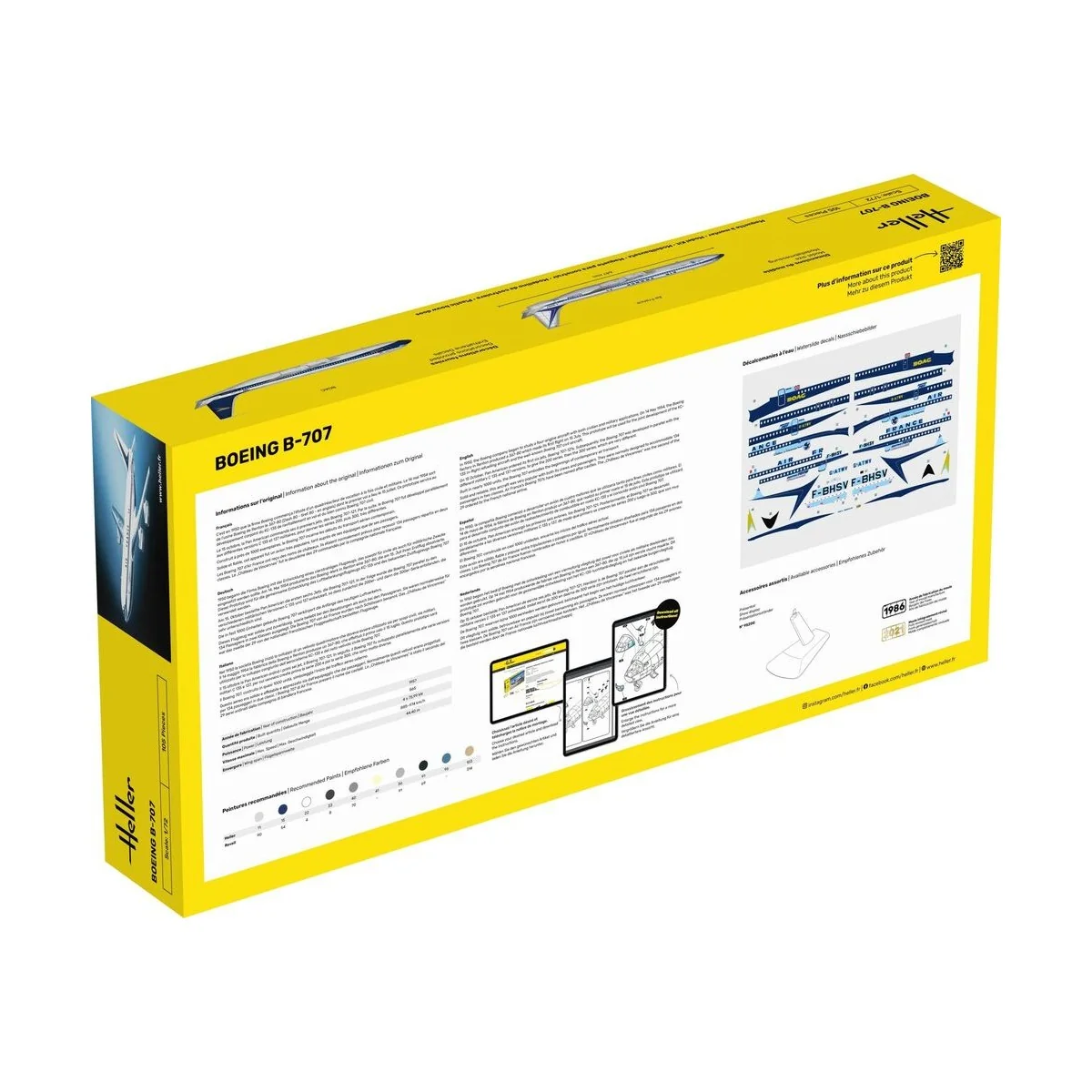 STARTER KIT B-707 AF - Heller 56452