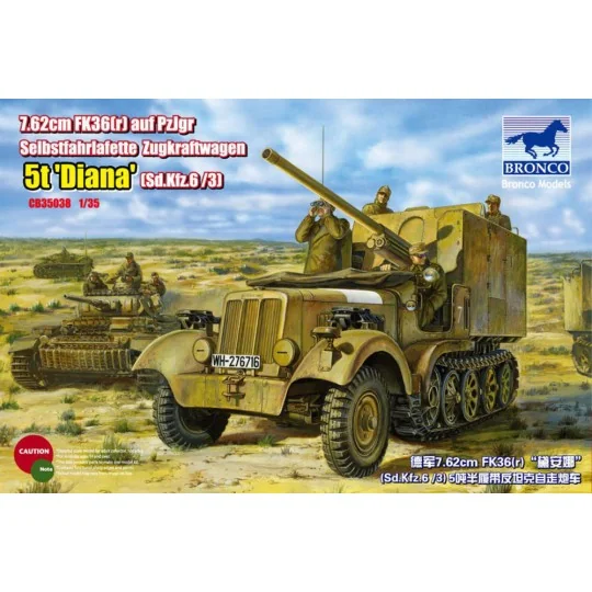 SdKfz 6(5t) Diana - Bronco Models CB35038