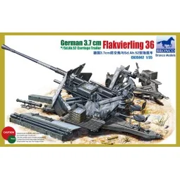 German 3.7cm Flak36, 1/35 - Bronco Models CB35042