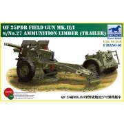 QF 25pdr Field Gun Mk.II/I, 1/35 - Bronco Models CB35046