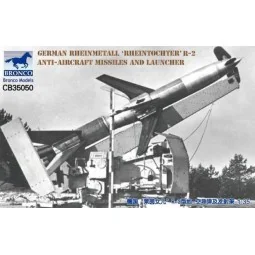 German Rheinmetall'Rheintochter R-2 anti-aircraft missiles a.launch...