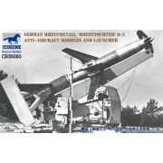 German Rheinmetall'Rheintochter R-2 anti-aircraft missiles a.launch...