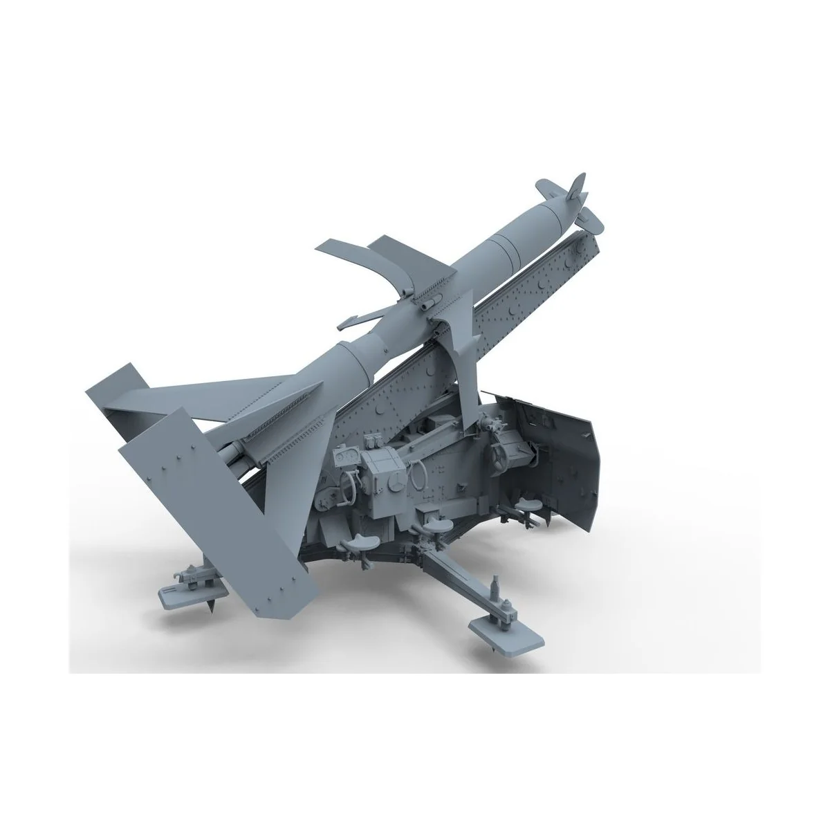 German Rheinmetall'Rheintochter R-2 anti-aircraft missiles a.launch... German Rheinmetall'Rheintochter R-2 anti-aircraft missiles a.launch...