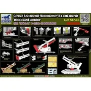 German Rheinmetall'Rheintochter R-2 anti-aircraft missiles a.launch...