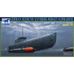 German Seehund XXVII B/B5 Midget Submarine (2 options in 1) - Bronc...