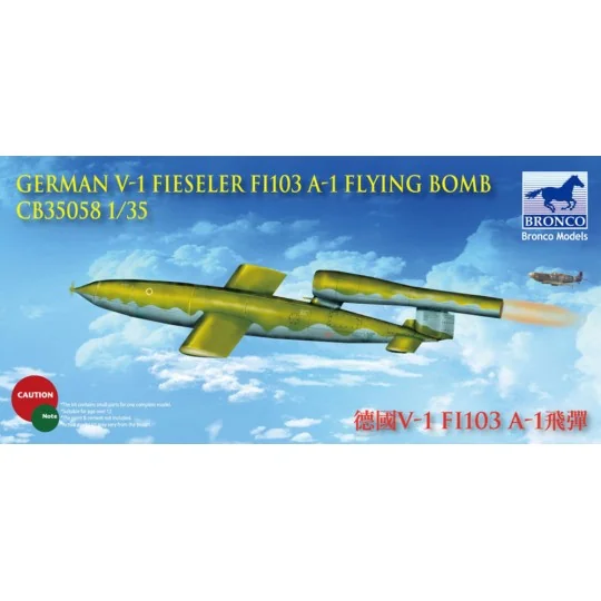 German V-1 Fi103 A-1 Flying Bomb Flying Bomb - Bronco Models CB35058