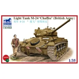 Light Tank M-24 Chaffee (British Version, 1/35 - Bronco Models CB35068