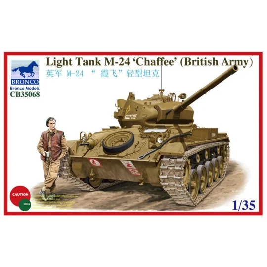 Light Tank M-24 Chaffee (British Version - Bronco Models CB35068