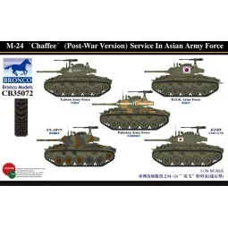 M-24 Chaffee(Post-War Version) Service In Asia Army force - Bronco ...