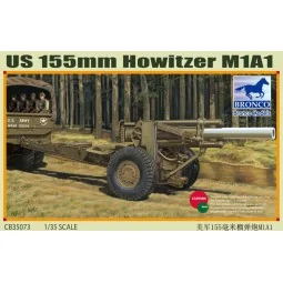 US M1A1 155mm Howitzer (WWII) - Bronco Models CB35073