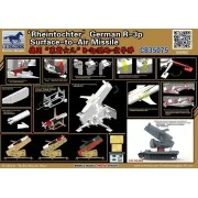 Rheintochter German R-3p Surface-to-Air Missile - Bronco Models CB3...