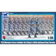 PLA Marines Force Soldier on 60th Nation Day Parade - Bronco Models...