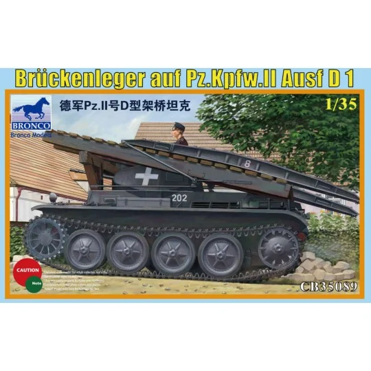 Bruckenleger auf pz.Kpfw.II ausf.D1, 1/35 - Bronco Models CB35089