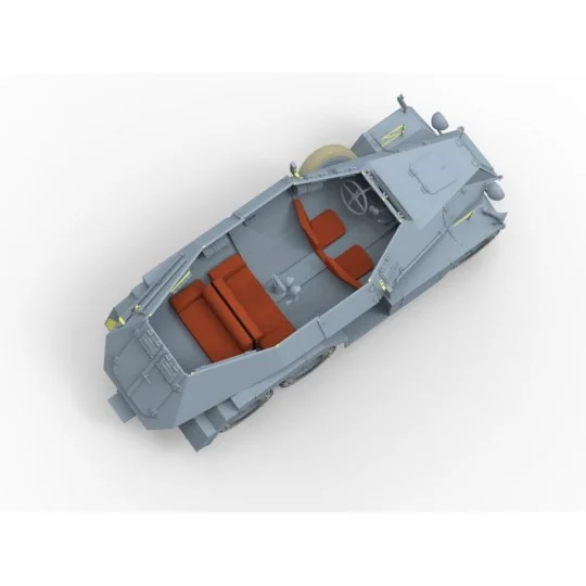 Sd.Kfz.247 Ausf.A.German Armored Command Car - Bronco Models CB35095