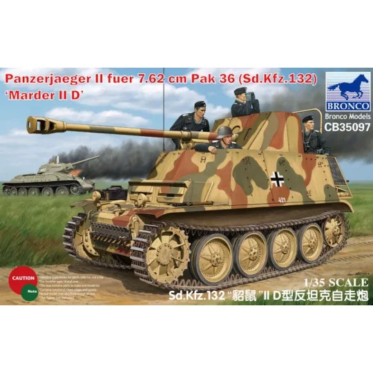 Sd Kfz 132 Marder IID - Bronco Models CB35097