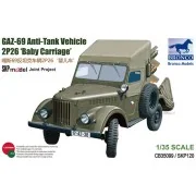 GAZ-69 Anti-Tank Vehicle 2P26 Baby Carri - Bronco Models CB35099