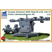 German Telemeter KDO Mod.40 w/Sd.Anh 52 Trailer (Kommando-Gerät 40)...