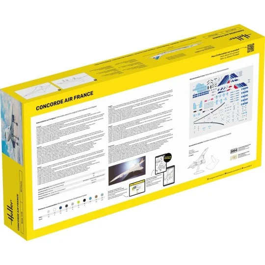 STARTER KIT Concorde AF - Heller 56469