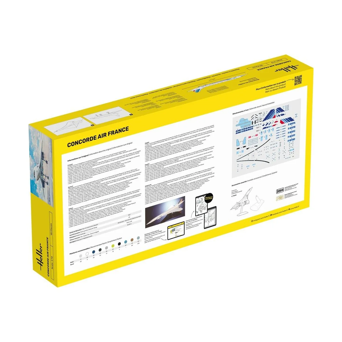 STARTER KIT Concorde AF - Heller 56469