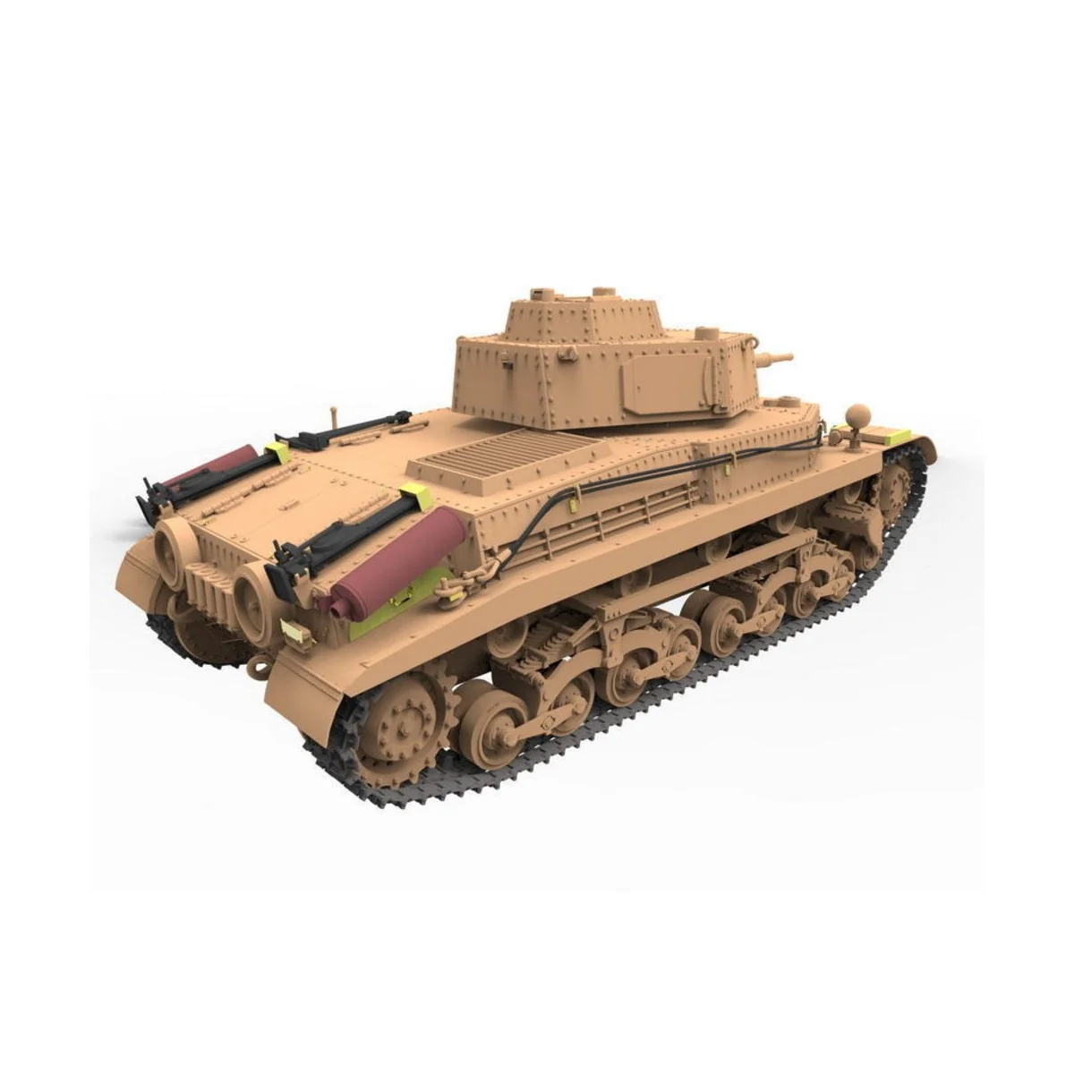 Turan I Hungarian Medium Tank 40.M, 1/35 - Bronco Models CB35120