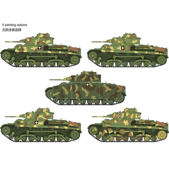 Turan I Hungarian Medium Tank 40.M, 1/35 - Bronco Models CB35120