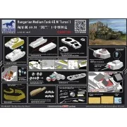 Turan I Hungarian Medium Tank 40.M, 1/35 - Bronco Models CB35120
