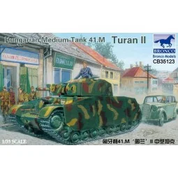 Hungarian Medium Tank 41.M Turan II, 1/35 - Bronco Models CB35123