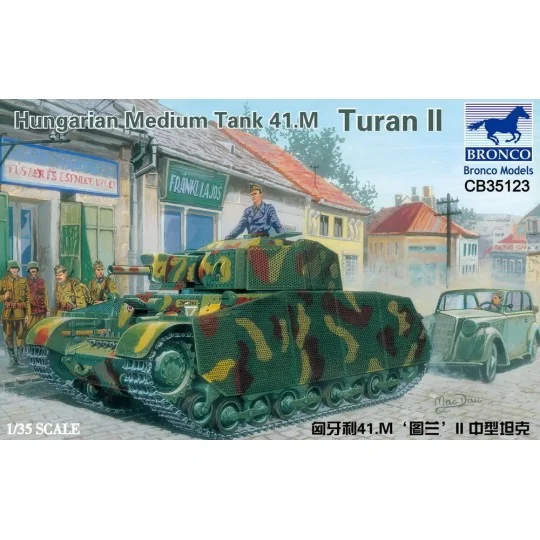 Hungarian Medium Tank 41.M Turan II - Bronco Models CB35123