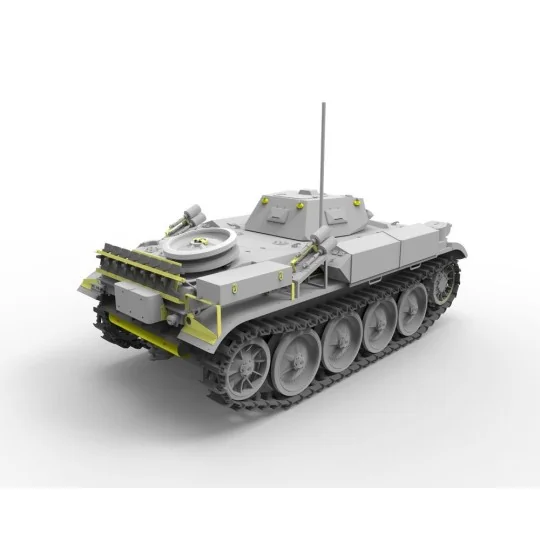 German Panzerkampfwagen II Flamm Ausf. E (Sd.Kfz. 122) - Bronco Mod...