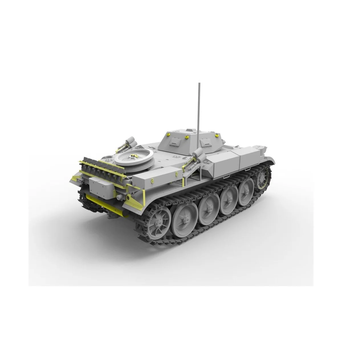 German Panzerkampfwagen II Flamm Ausf. E (Sd.Kfz. 122) - Bronco Mod...