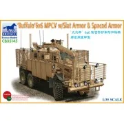 BUFFALO 6x6 MPCV w/Slat Armor & Spaced Armor Version, 1/35 - Bronco...