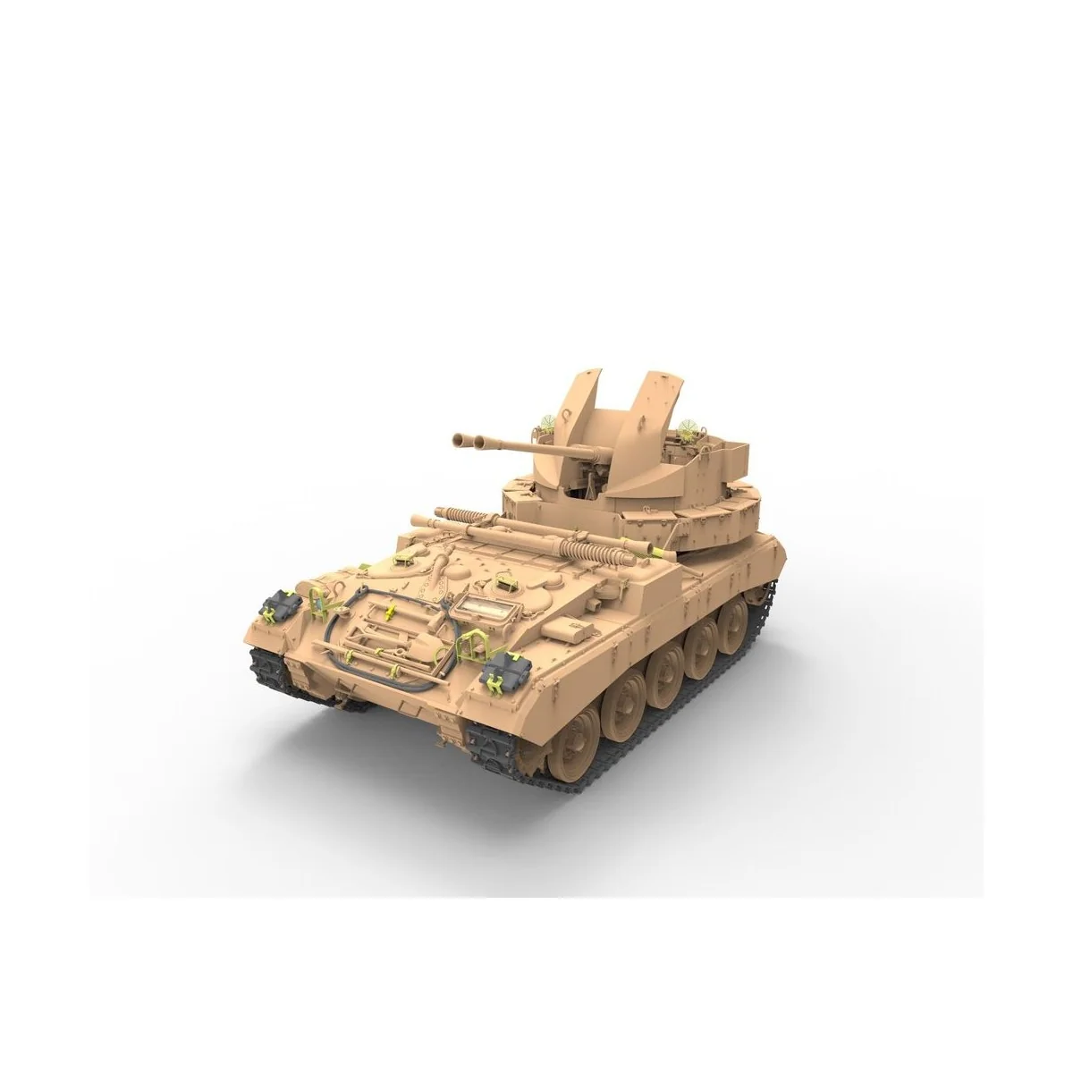 US M19A1 Twin 400mm Gun Motor Carriage Korean War, 1/35 - Bronco Mo...