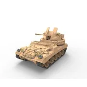 US M19A1 Twin 400mm Gun Motor Carriage Korean War - Bronco Models C...