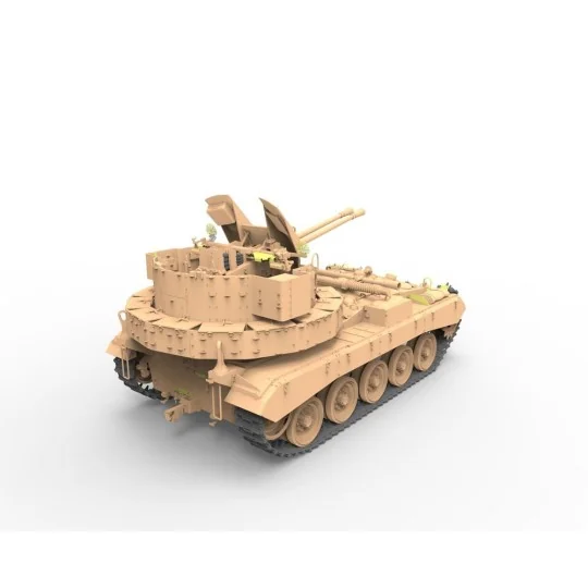 US M19A1 Twin 400mm Gun Motor Carriage Korean War - Bronco Models C...