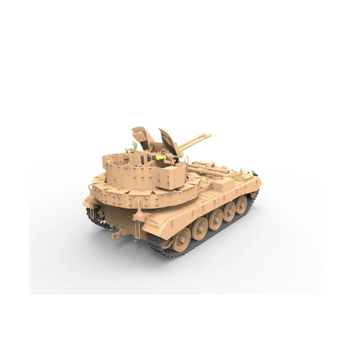 US M19A1 Twin 400mm Gun Motor Carriage Korean War - Bronco Models C...