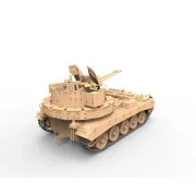 US M19A1 Twin 400mm Gun Motor Carriage Korean War - Bronco Models C...