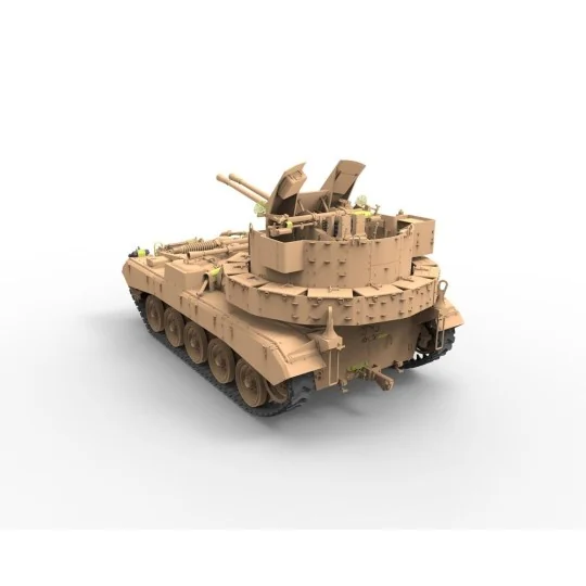 US M19A1 Twin 400mm Gun Motor Carriage Korean War - Bronco Models C...