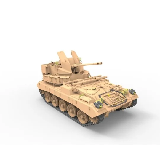 US M19A1 Twin 400mm Gun Motor Carriage Korean War - Bronco Models C...