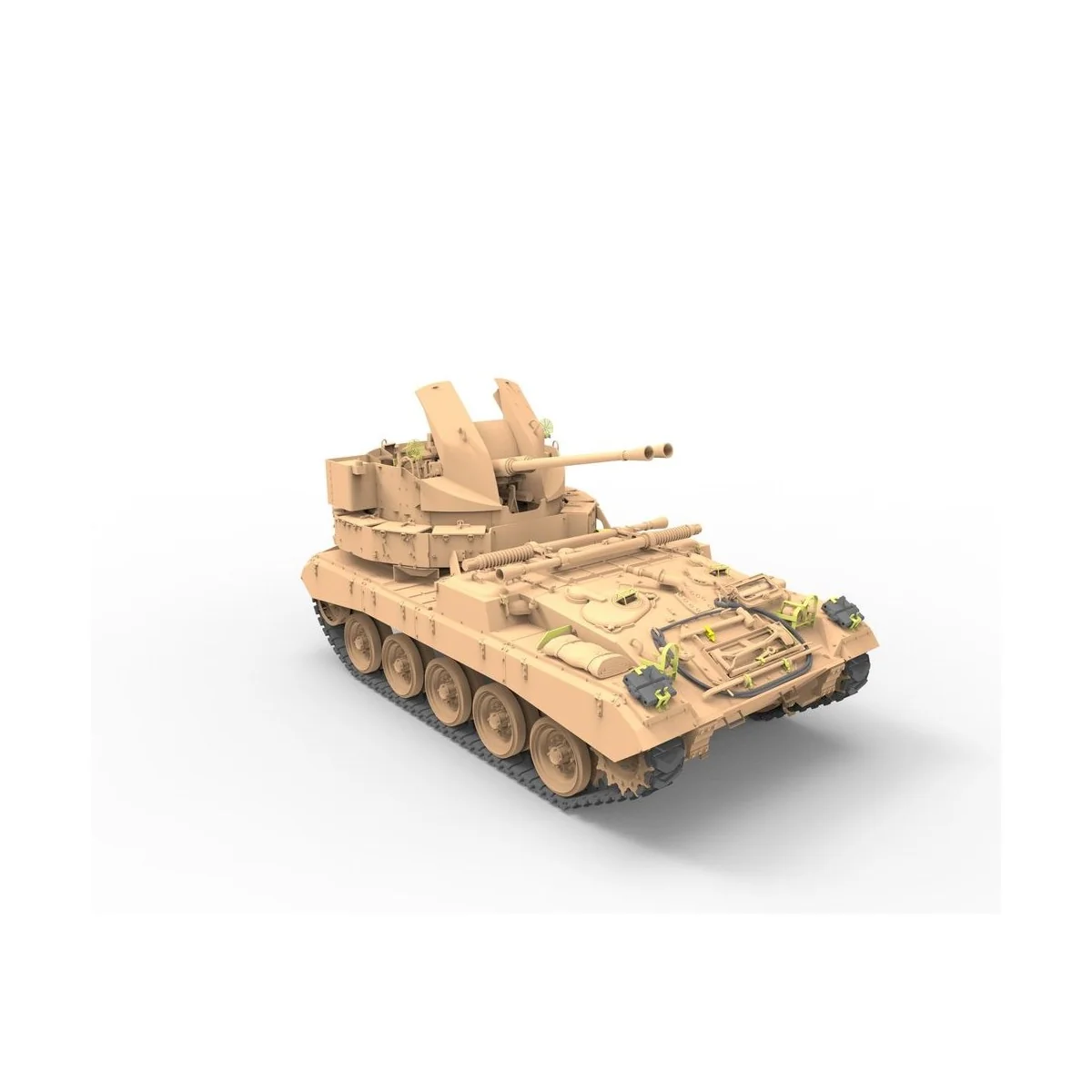 US M19A1 Twin 400mm Gun Motor Carriage Korean War, 1/35 - Bronco Mo...