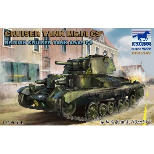 Cruise Tank Mk.I/ICS British CruiserTank A9/A9CS - Bronco Models CB...