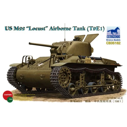 US M22 Locust Airborne Tank (T9E1) - Bronco Models CB35162